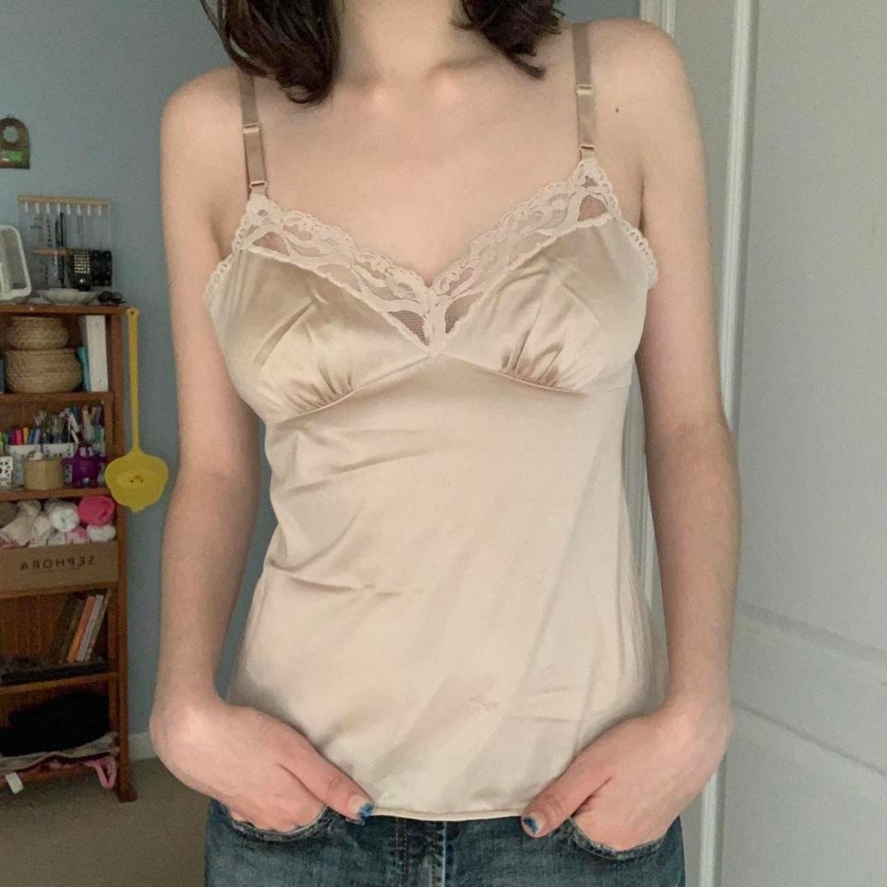 vintage vanity fair slip top